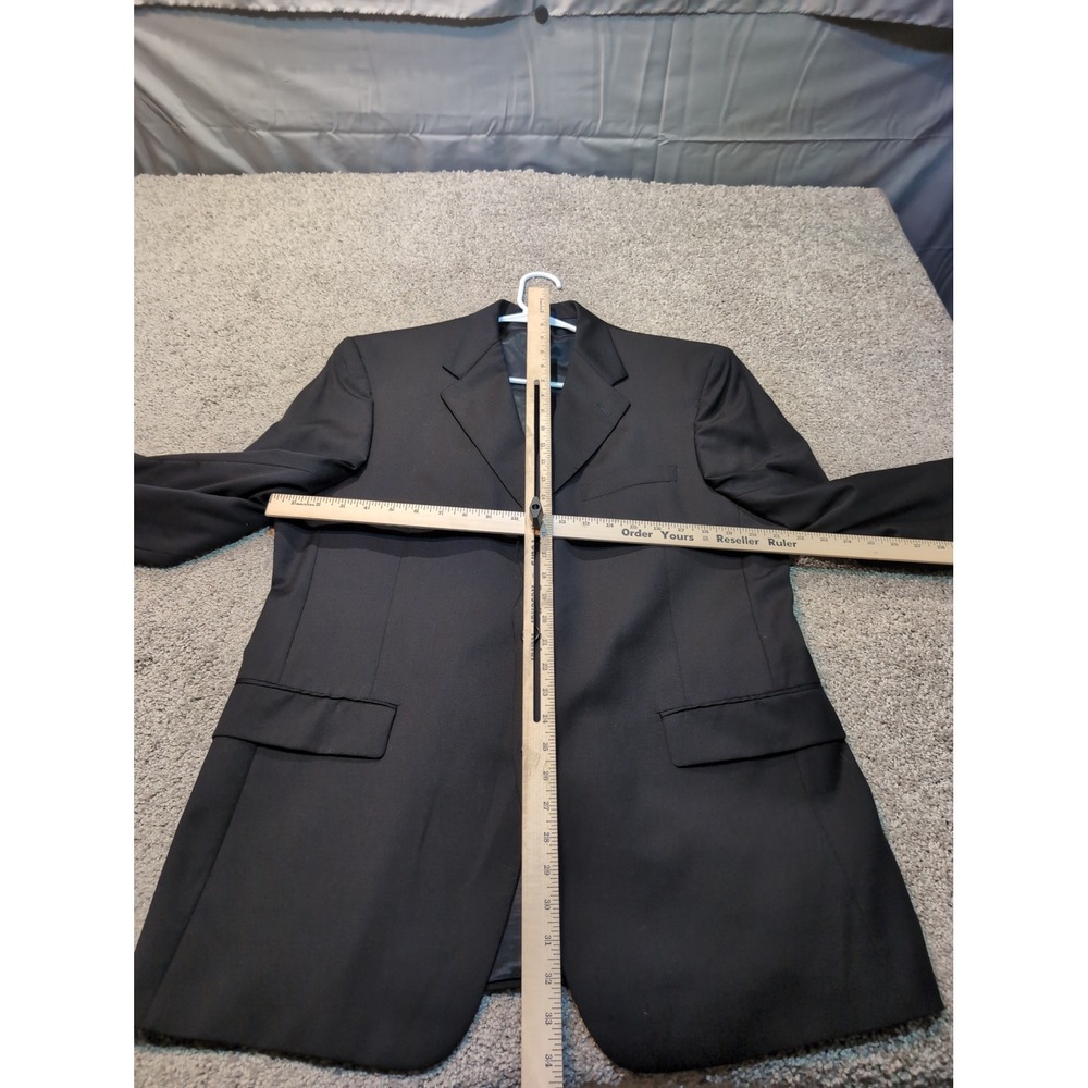 Daniel Cremieux Collection Mens Black Blazer Jacket Size 42R - Picture 7 of 9